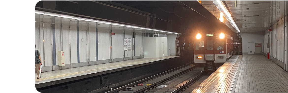 アクセス情報、近鉄大阪日本橋から徒歩２分