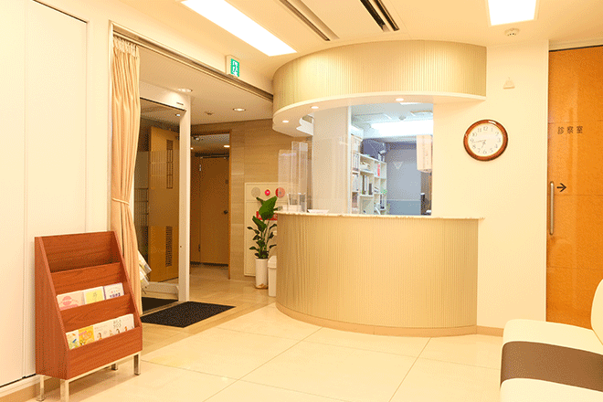 待合室、やまぐちクリニック